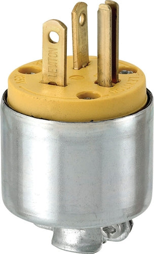 Leviton 520PA 20 Amp Armored Grounding Plug