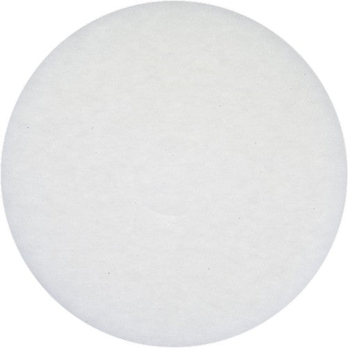 Norton 16" Bear-Tex White Super Gloss Non-Woven Round Floor Pad 5Pk 54208