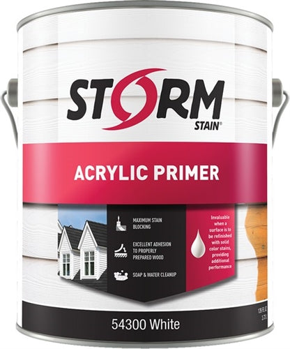 Storm System Category 5 Alkyd Latex Primer White Gallon 54300