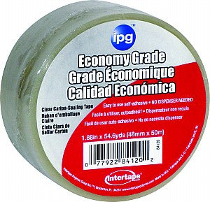 Intertape Economy Grade Carton-Sealing Tape 2" X 55 Yards 610C