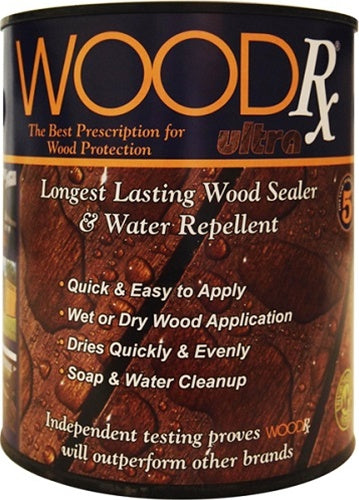 WoodRx 1 Gal Ultra Natural Transparent Exterior Wood Stain/Sealer 62561