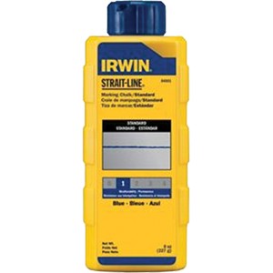 Irwin Blue Strait-Line Chalk Refill 8 Oz