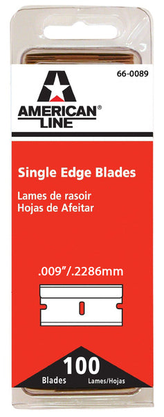 American Line Regular Duty Single Edge Blade 100PK