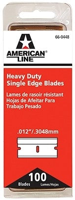 American Line Heavy Duty Single Edge Blades 100PK