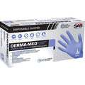SAS Derma-Med Powder Free Exam Grade Nitrile Disposable Gloves