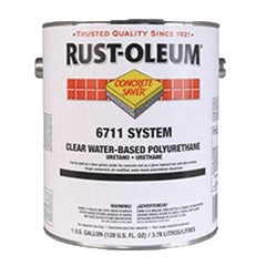 Rust-Oleum Concrete Saver 6711 System Clear Water-Based Polyurethane Gallon 6711402