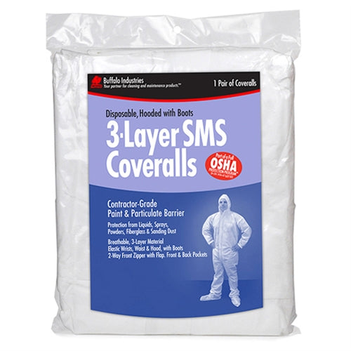 Buffalo Industries SMS 3-Layer Coveralls