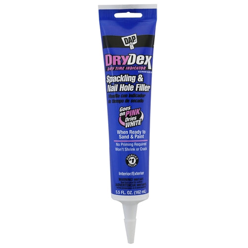 DAP DryDex Ready to Use White Spackling Compound 5.5 Oz 12337