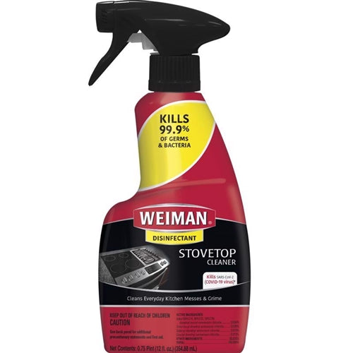 Weiman Stovetop Cleaner & Disinfectant 12 Oz 70A