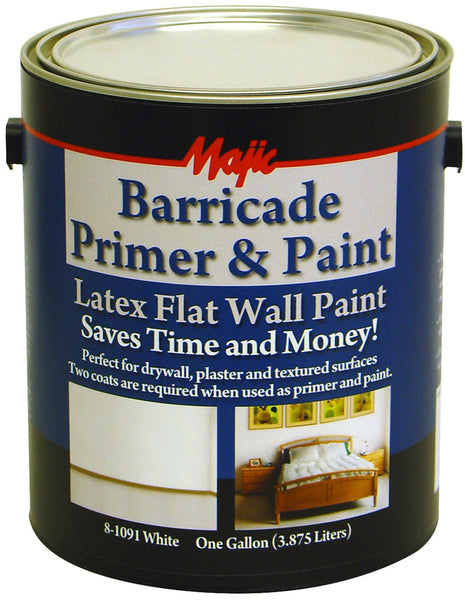 Majic 1 Gal White Barricade Primer & Paint 8-1091-1