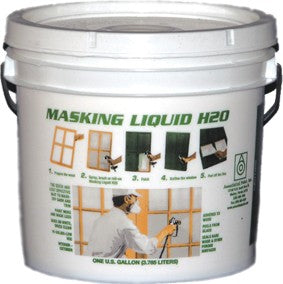 Associated Paint 1 Gal Clear Masking Liquid H2O