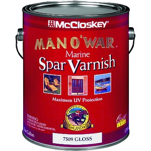 McCloskey Man O'War Spar Marine Varnish Gloss Gallon