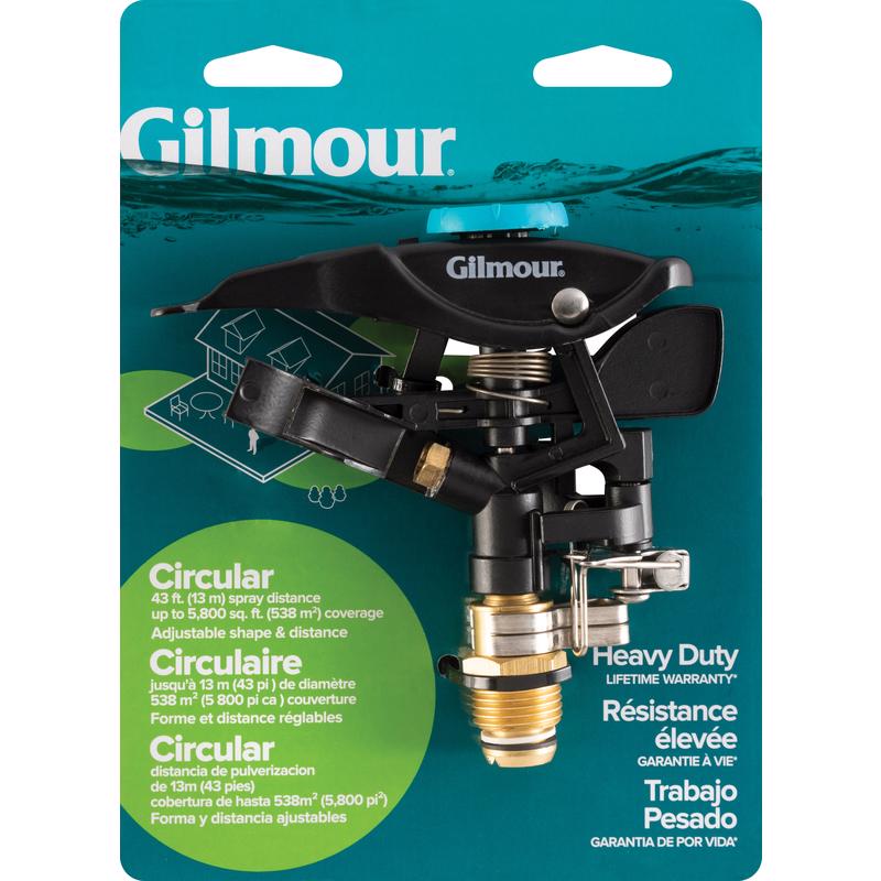 Gilmour Heavy Duty Replacement Sprinkler Head 5800 Sq Ft 801673-4002
