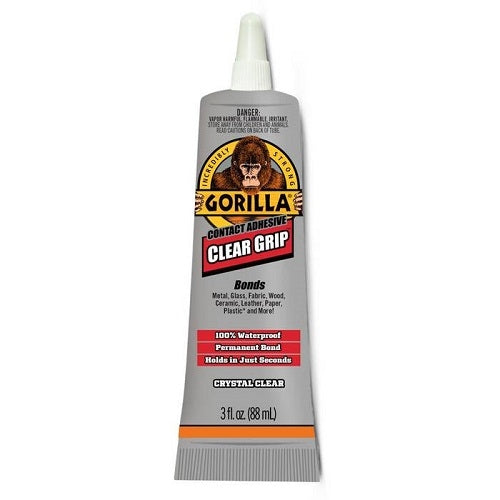 Gorilla Clear Grip Contact Adhesive 3 Oz 8040002