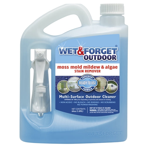 Wet & Forget Multi-Surface Outdoor Cleaner 64 Oz 804064