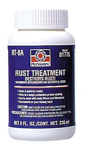 Permatex 8 Oz Rust Treatment 81775