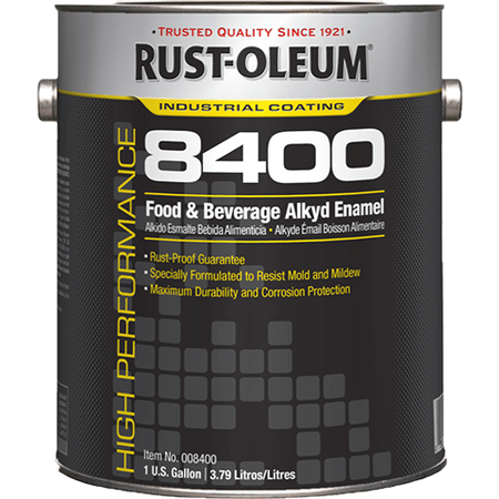 Rust-Oleum Industrial High Performance 8400 System Food & Beverage Alkyd Enamel Primer Gallon
