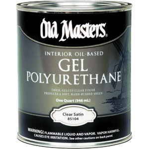Old Masters Gel Polyurethane Quart Can