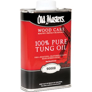 Old Masters Wood Care Pure Tung Oil Pint Can