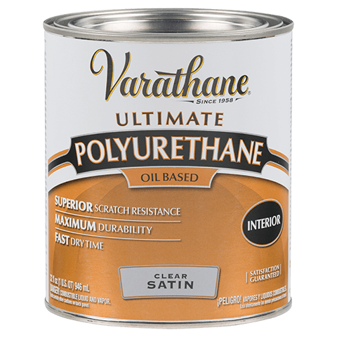 Varathane Ultimate Polyurethane Oil Based Quart Satin