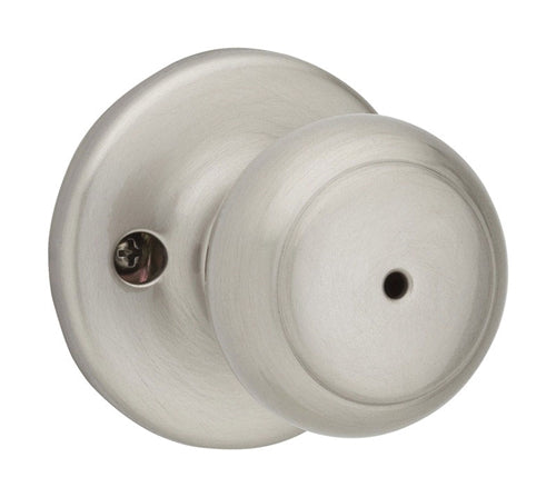 Kwikset 300CV Cove Bed/Bath Privacy Knob Satin Nickel