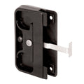 Prime-Line Zinc-Plated Black Plastic Latch and Pull Sliding Door Handle A 142