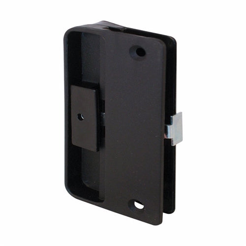 Prime-Line Zinc-Plated Black Plastic Latch and Pull Sliding Door Handle A 151