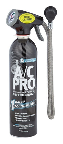A/C Pro R-134a Refrigerant Recharge Kit 20 Oz ACP100-S4