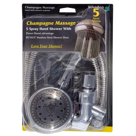 Whedon AFP6C Champagne Massage Hand Held Shower