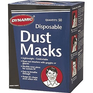 Dynamic Disposable Dust Masks 50 Pack AH002100