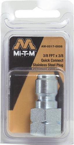 Mi-T-M 3/8" F x 3/8" Plug AW-0017-0006
