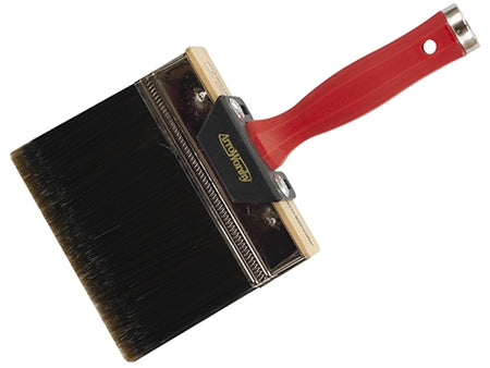 ArroWorthy Olympian Polyester Stain Brush 7095 showcasing the flat trim and a threaded grip handle.