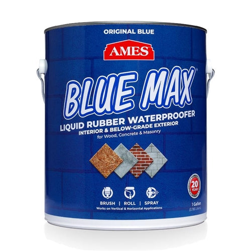 Ames Blue Max Liquid Rubber Blue Waterproof Coating Gallon BMX1RG