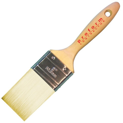 Proform Contractor Straight China White Beaver Tail Brushes