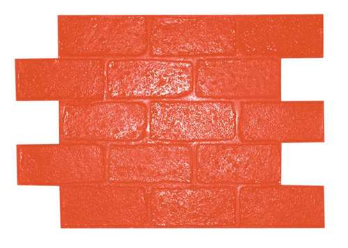 Marshalltown Old Chicago Running Bond Brick Decorative Concrete Stamp