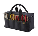 CLC 5.5 in. W X 6 in. H Polyester Tool Tote 8 pocket Black/Tan 1116