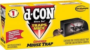 D-Con Ultra Set Covered Mouse Trap 00027