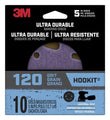 3M Ultra Durable 5 in. Ceramic Hook and Loop Sanding Disc 10-Pack
