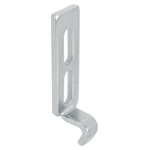 Prime Line Stamped Steel Sliding Door Keeper 2-Pack E 2054