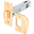 Prime Line Bright Brass Plated Finish Steel Spindle Knob Passage Door Latch E 2281