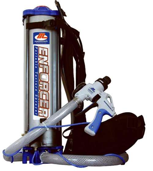 Texture Spray Unit The ENFORCER™ Portable Texture Sprayer – ThePaintStore.com
