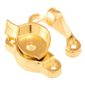 Prime Line Brass-Plated Gold Die-Cast Zinc Sash Lock F 2574