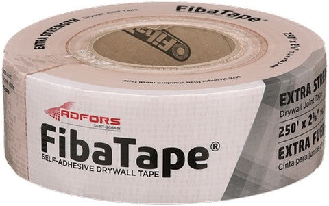 FibaTape 2-3/8" x 250' Extra Strength Drywall Tape FDW8666-U
