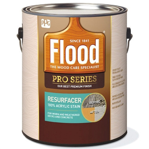 Flood Pro Series Resurfacer Acrylic Stain Gallon FLD922