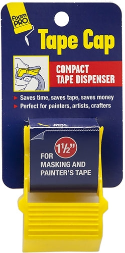 FoamPRO® Tape Cap Compact Masking Tape Dispenser
