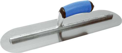 QLT by Marshalltown Fully Rounded Finishing Trowel with Comfort Grip Handle