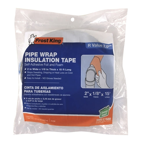Frost King 2 in. x 15 ft. Foam and Foil Pipe Insulation FV15H