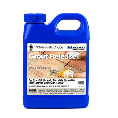 Miracle Sealants Grout Release Quart GRTRELQT6