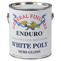 General Finishes Enduro White Poly Water-Based Topcoat Gallon