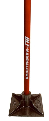 QLT by Marshalltown 8" x 8'" Steel Handle Hand Tamper HT8